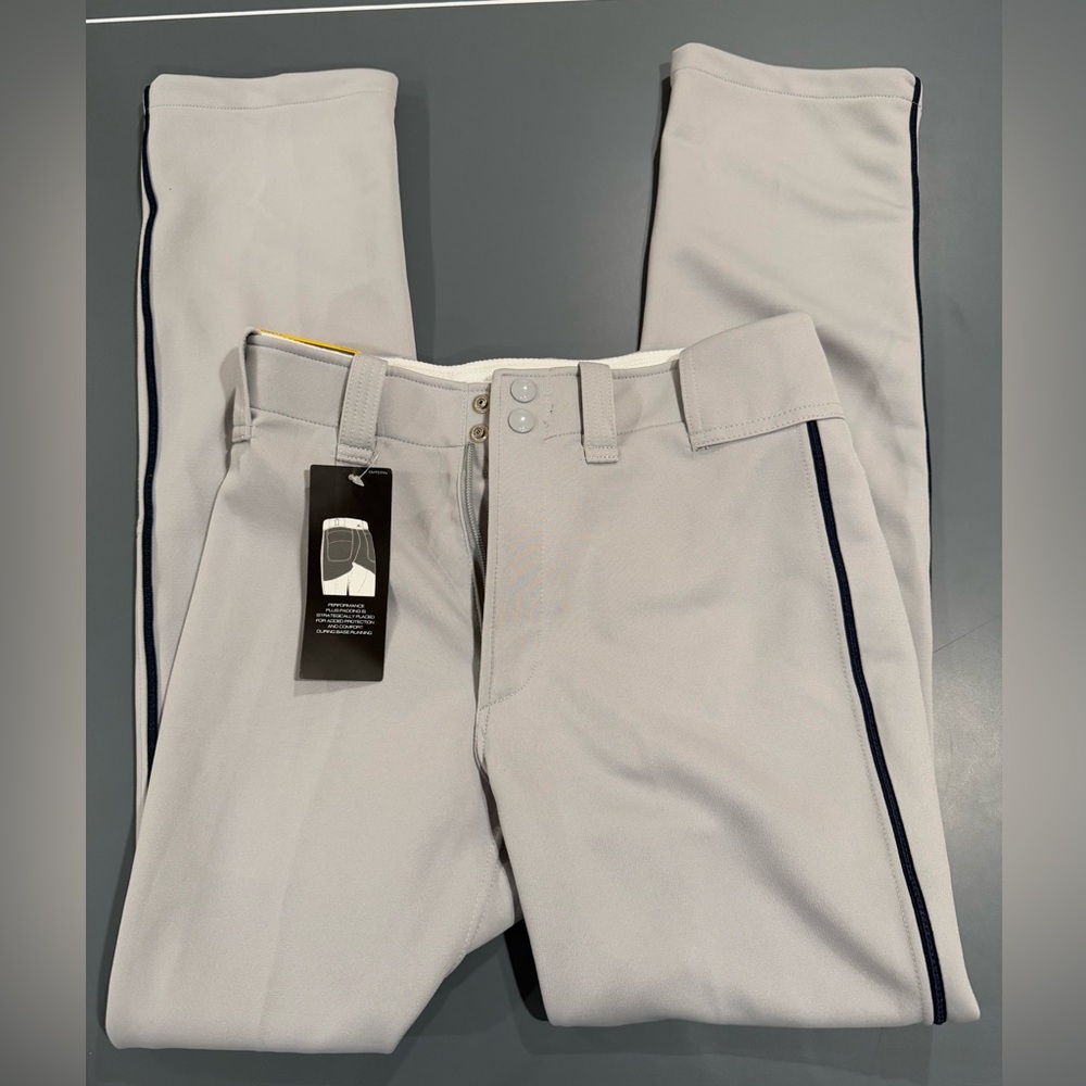 Mizuno gray youth XL baseball pants